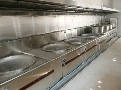 2000人電磁爐廚房